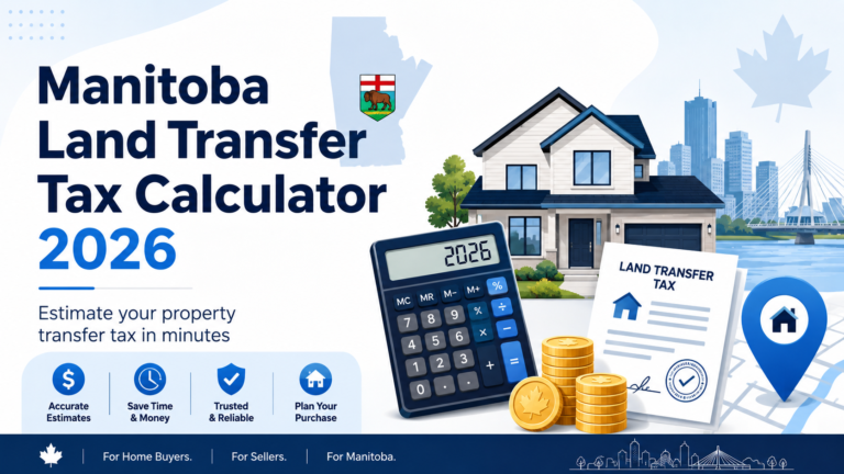 Manitoba Land Transfer Tax Calculator 2026