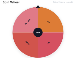Random Picker Wheel tool interface on OmniTools